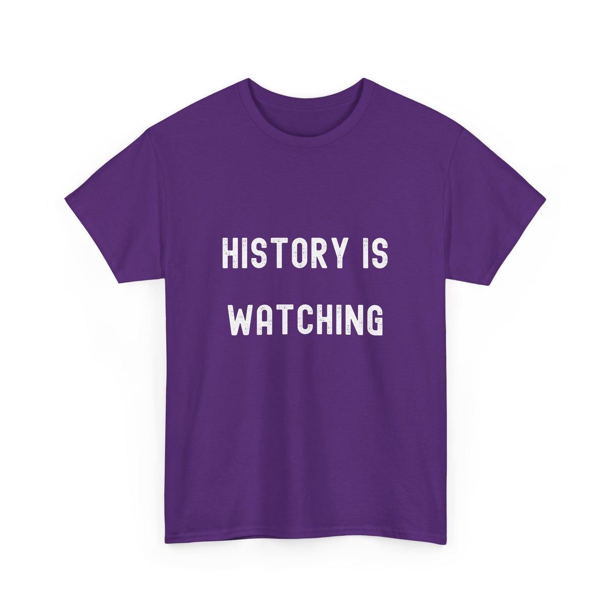 History is Watching Unisex Heavy Cotton Tee