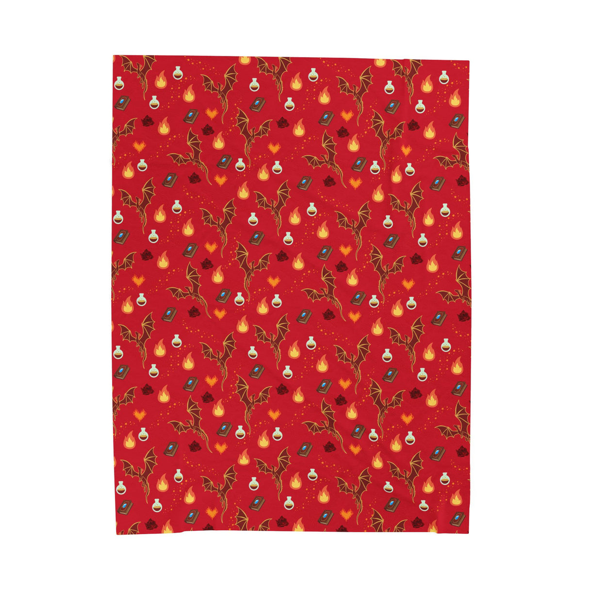 Dragon Queen’s Spellbound Throw Blanket
