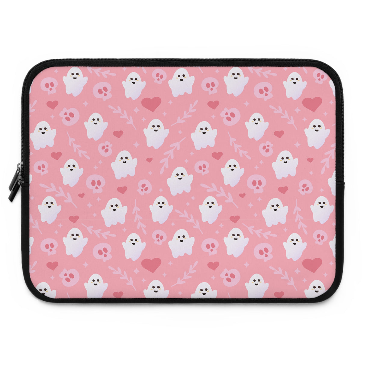 Pink Ghost Laptop Sleeve