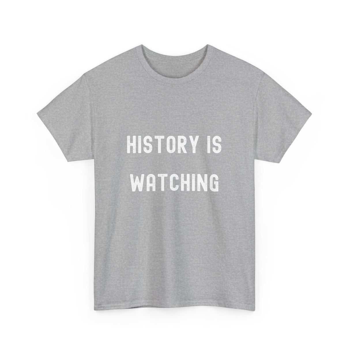 History is Watching Unisex Heavy Cotton Tee