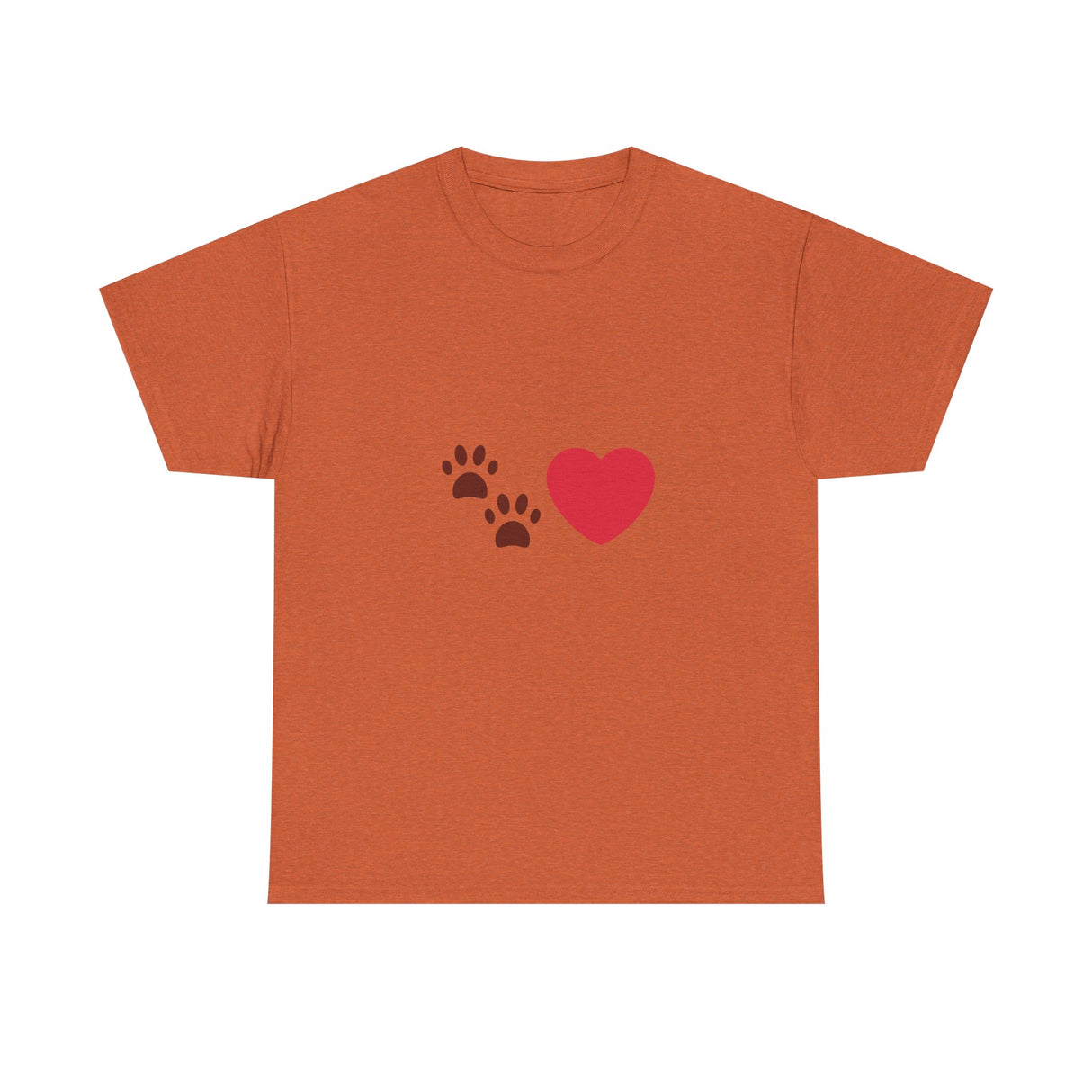 Pet Love Emoji Unisex Heavy Cotton Tee