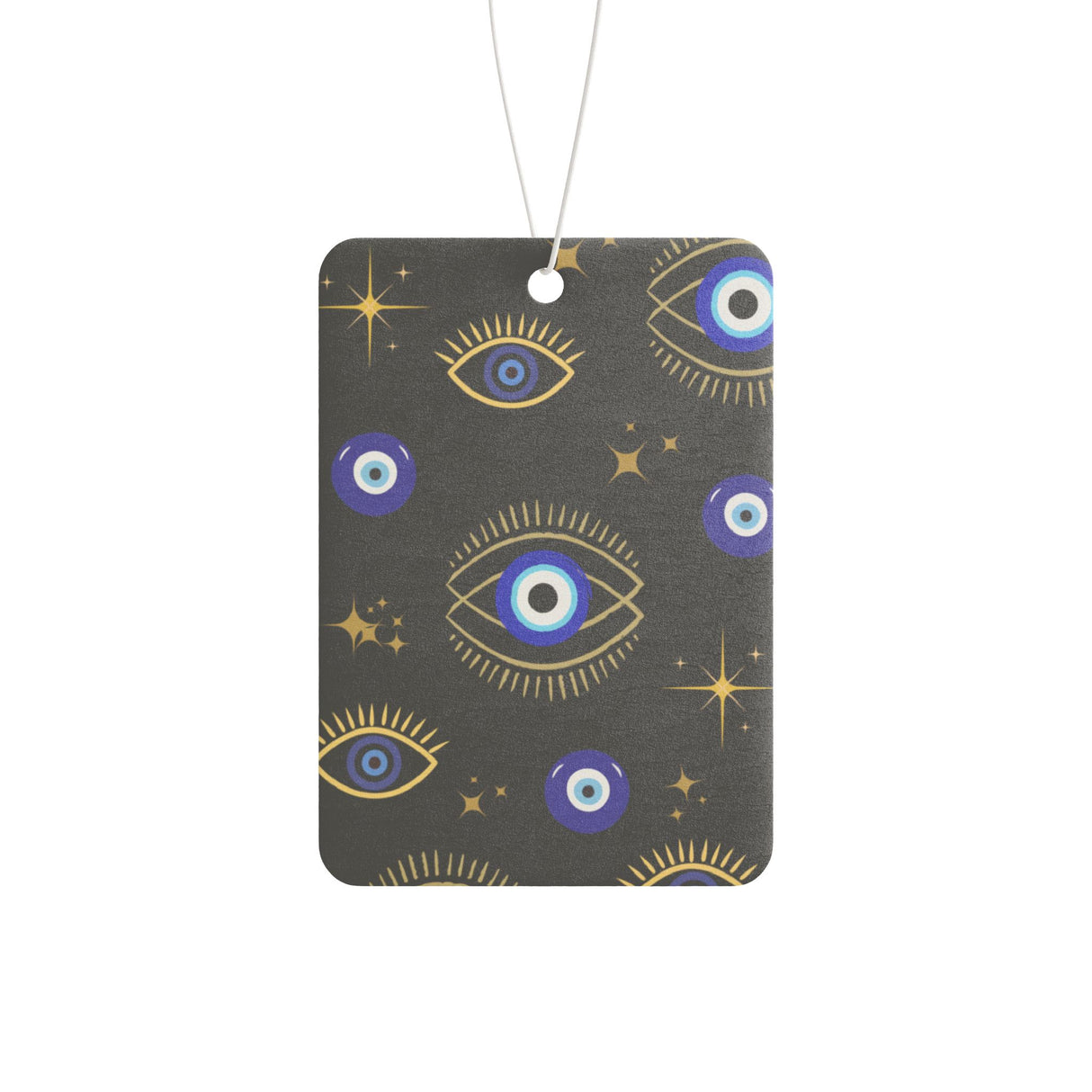 Mystical Evil Eye Car Air Freshener - Black