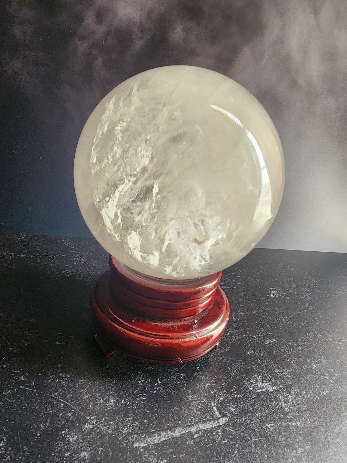 5 lb Natural Clear Quartz Crystal Ball - Arcane Imports