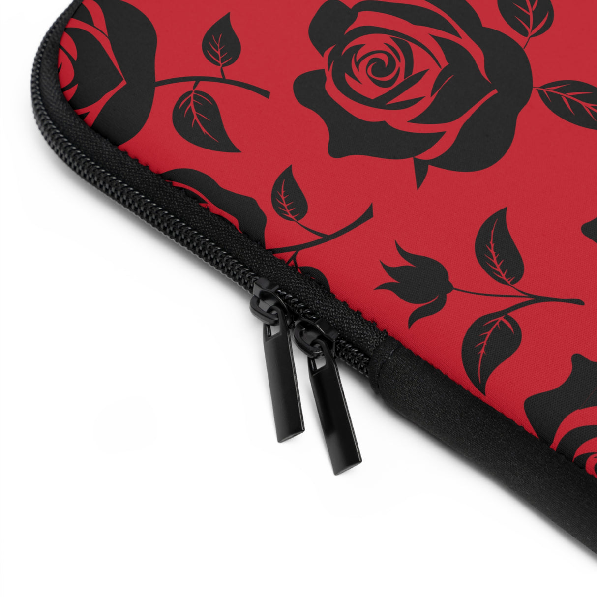 Black Rose Laptop Sleeve