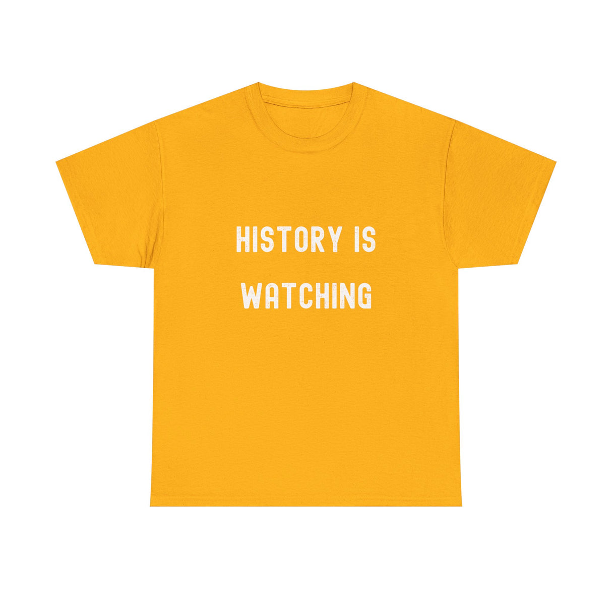 History is Watching Unisex Heavy Cotton Tee