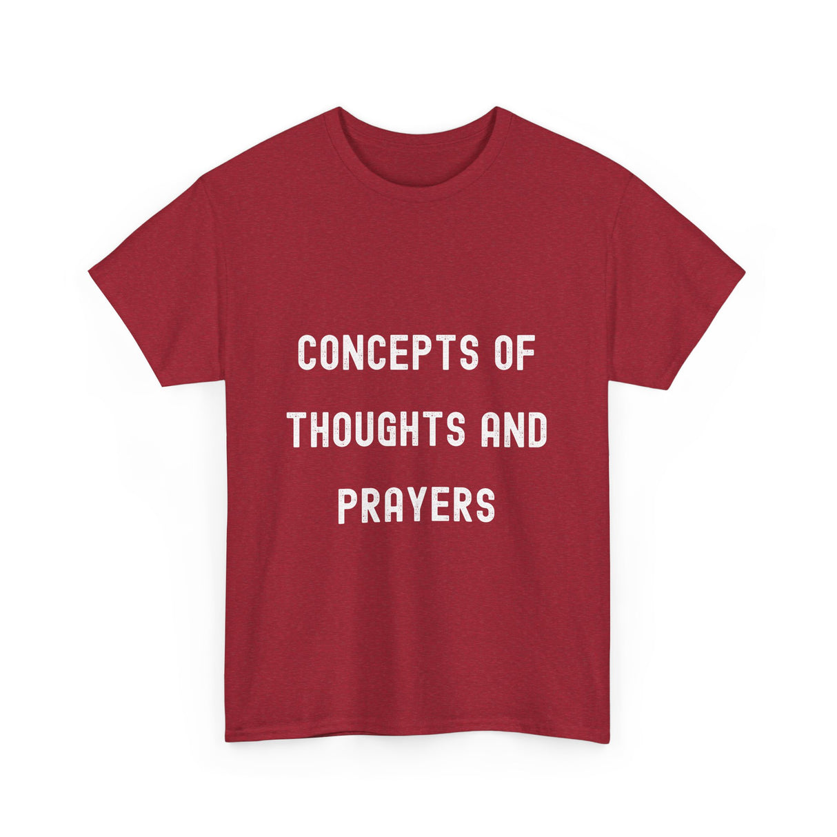 Concepts of Thoughts and Prayers Unisex Heavy Cotton Tee