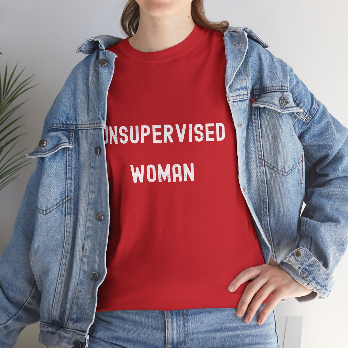 Unsupervised Woman Heavy Cotton Tee
