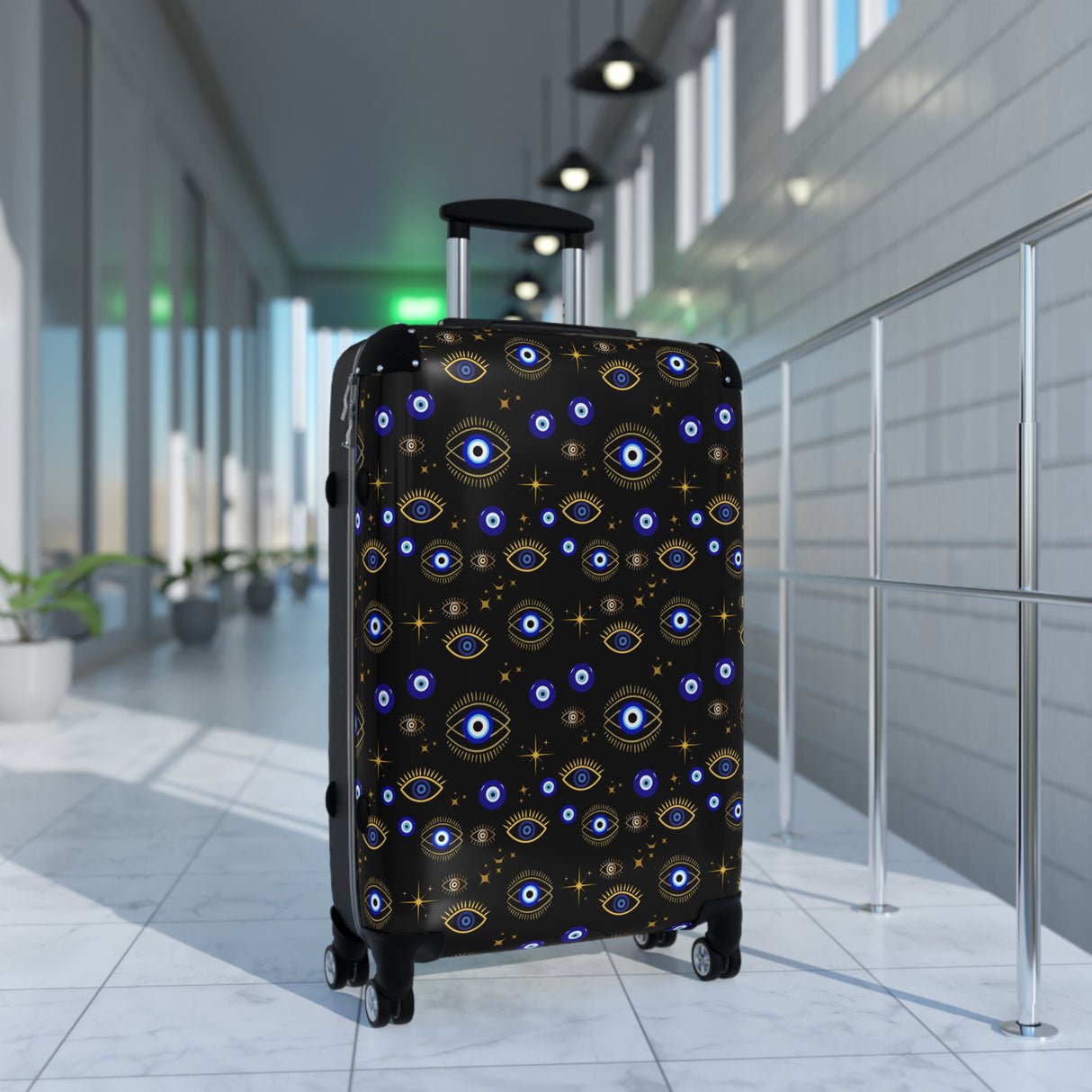 Mystical Evil Eye Suitcase