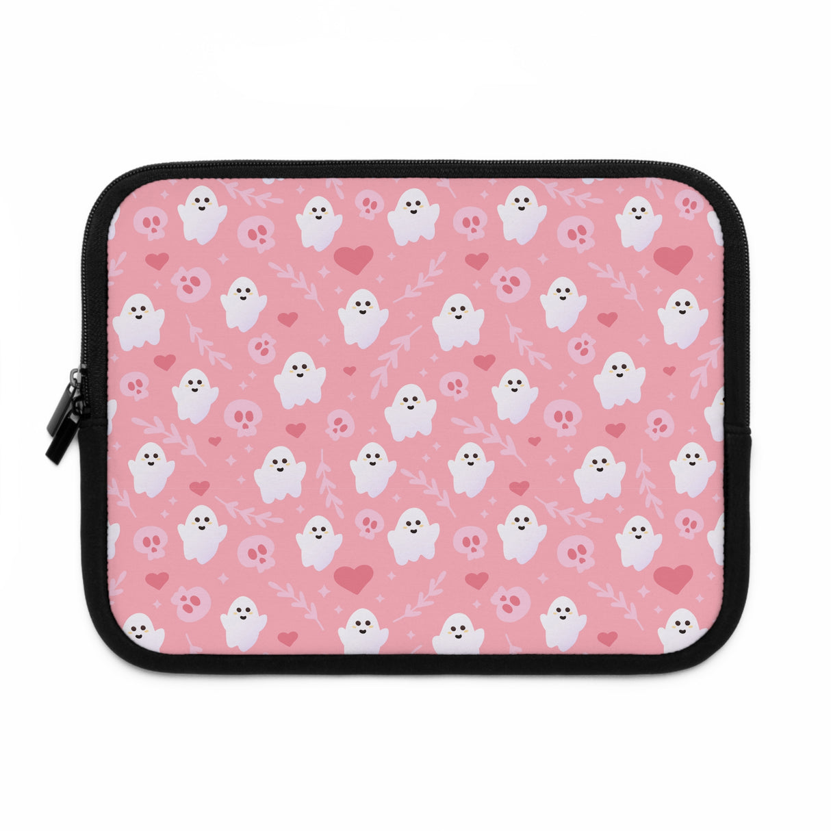 Pink Ghost Laptop Sleeve