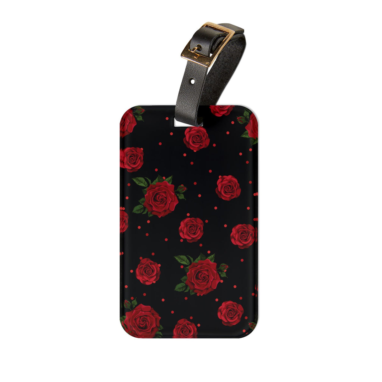 Elegant Rose Luggage Tag