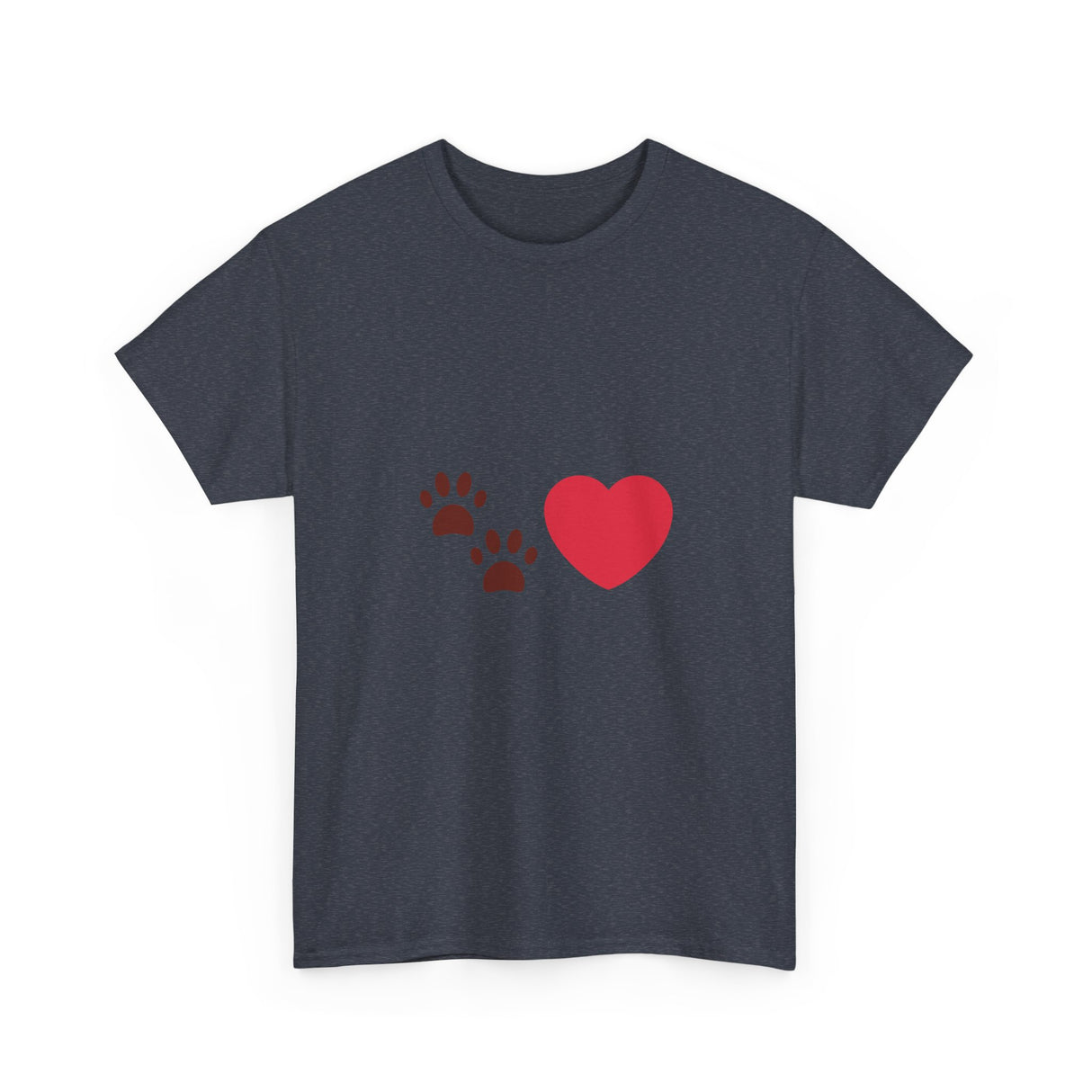 Pet Love Emoji Unisex Heavy Cotton Tee