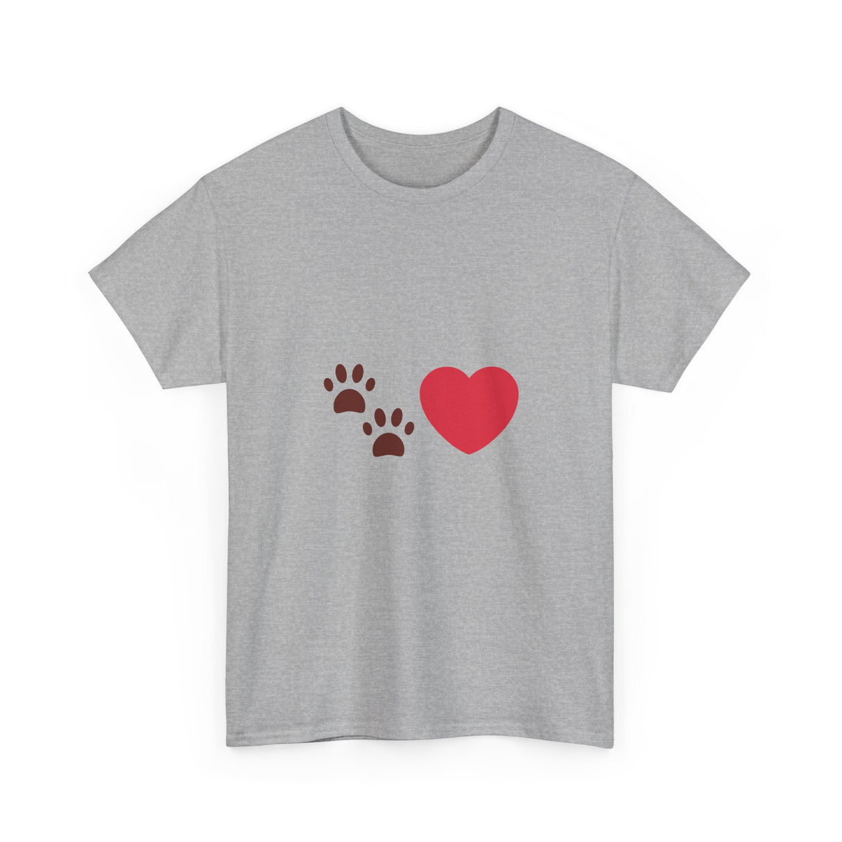 Pet Love Emoji Unisex Heavy Cotton Tee