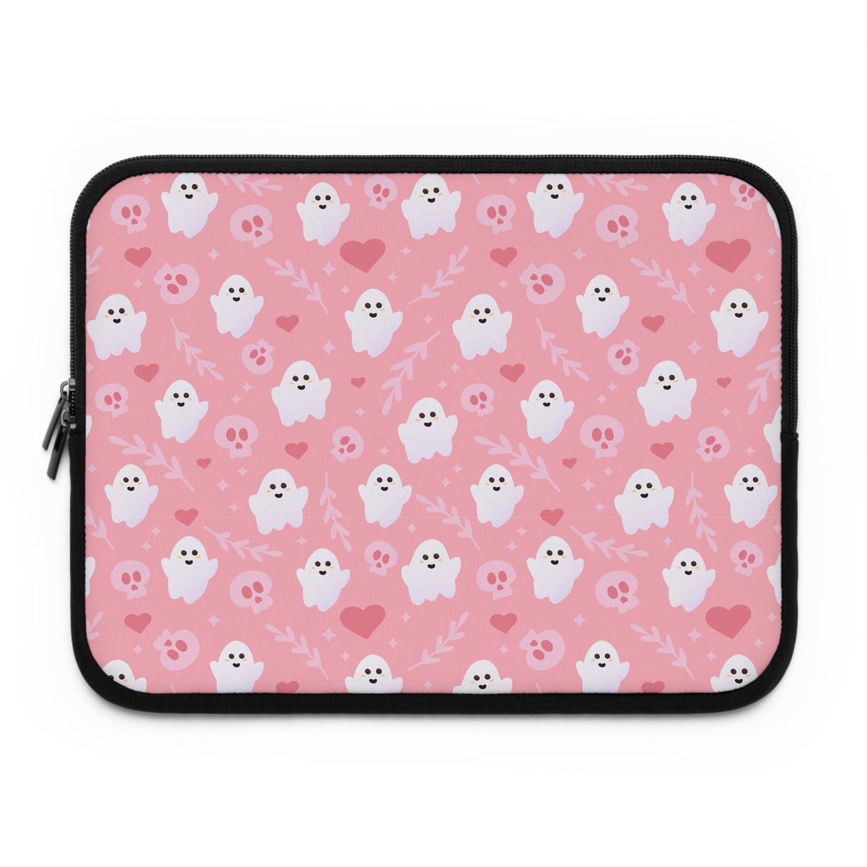 Pink Ghost Laptop Sleeve