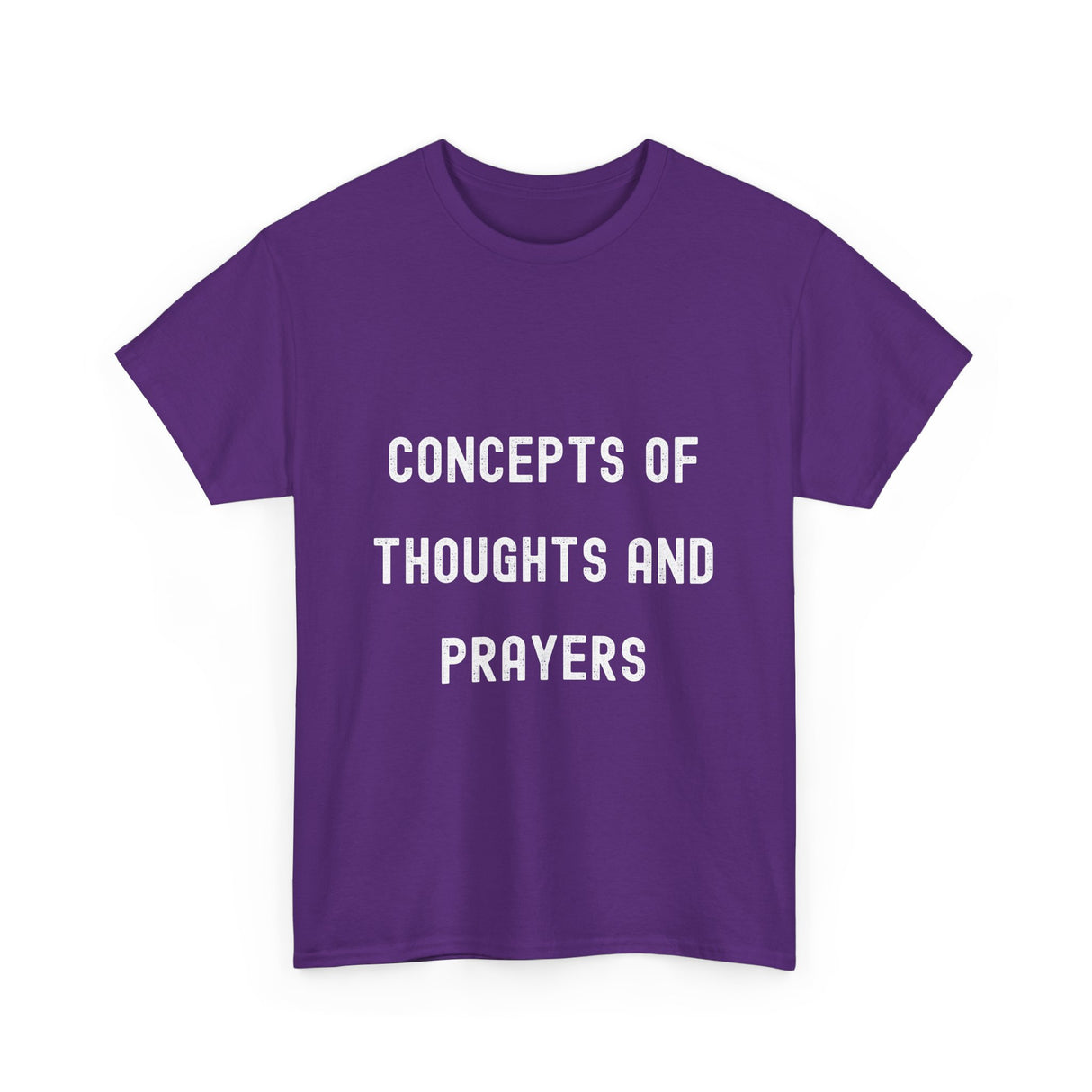 Concepts of Thoughts and Prayers Unisex Heavy Cotton Tee