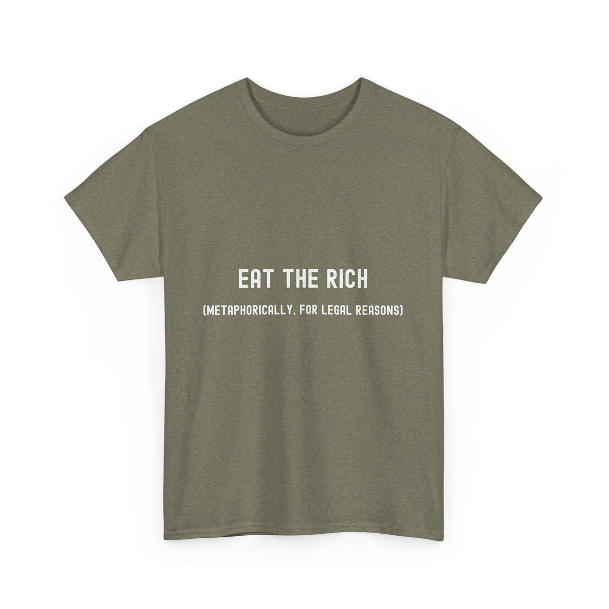 Eat the Rich Unisex Heavy Cotton Tee