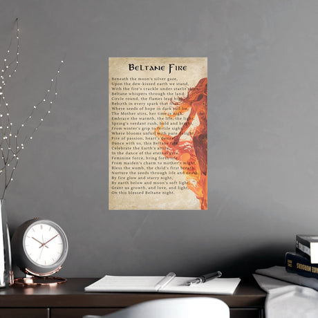 Beltane Poem Poster - Arcane Imports