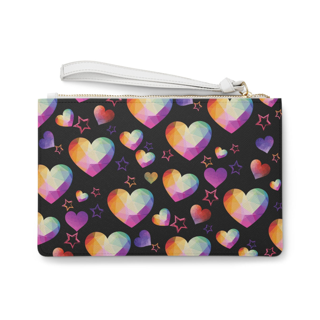 Black Heartstone Clutch Bag - Arcane Imports