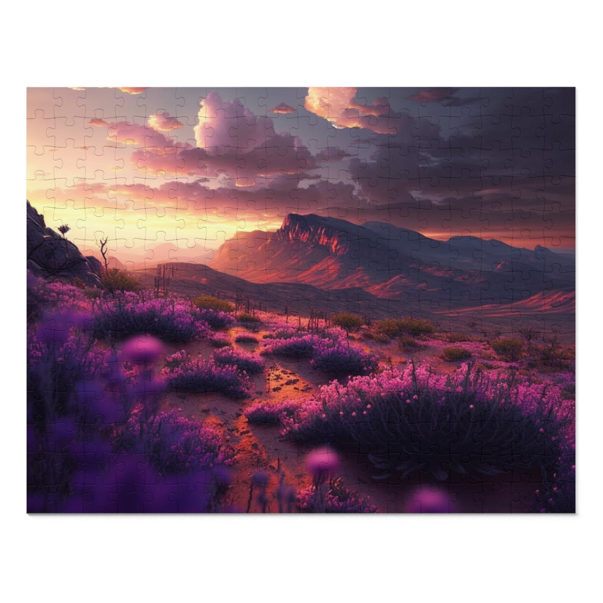 Desert Sunset Jigsaw Puzzle (252 Piece) - Arcane Imports