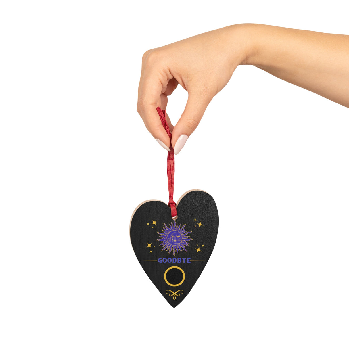 Divine Wooden Planchette Ornament - Arcane Imports