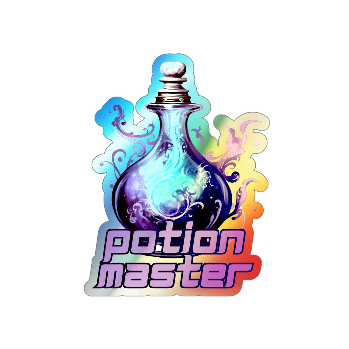 ElixirWard: The Potion Master's HoloSigil Sticker - Arcane Imports