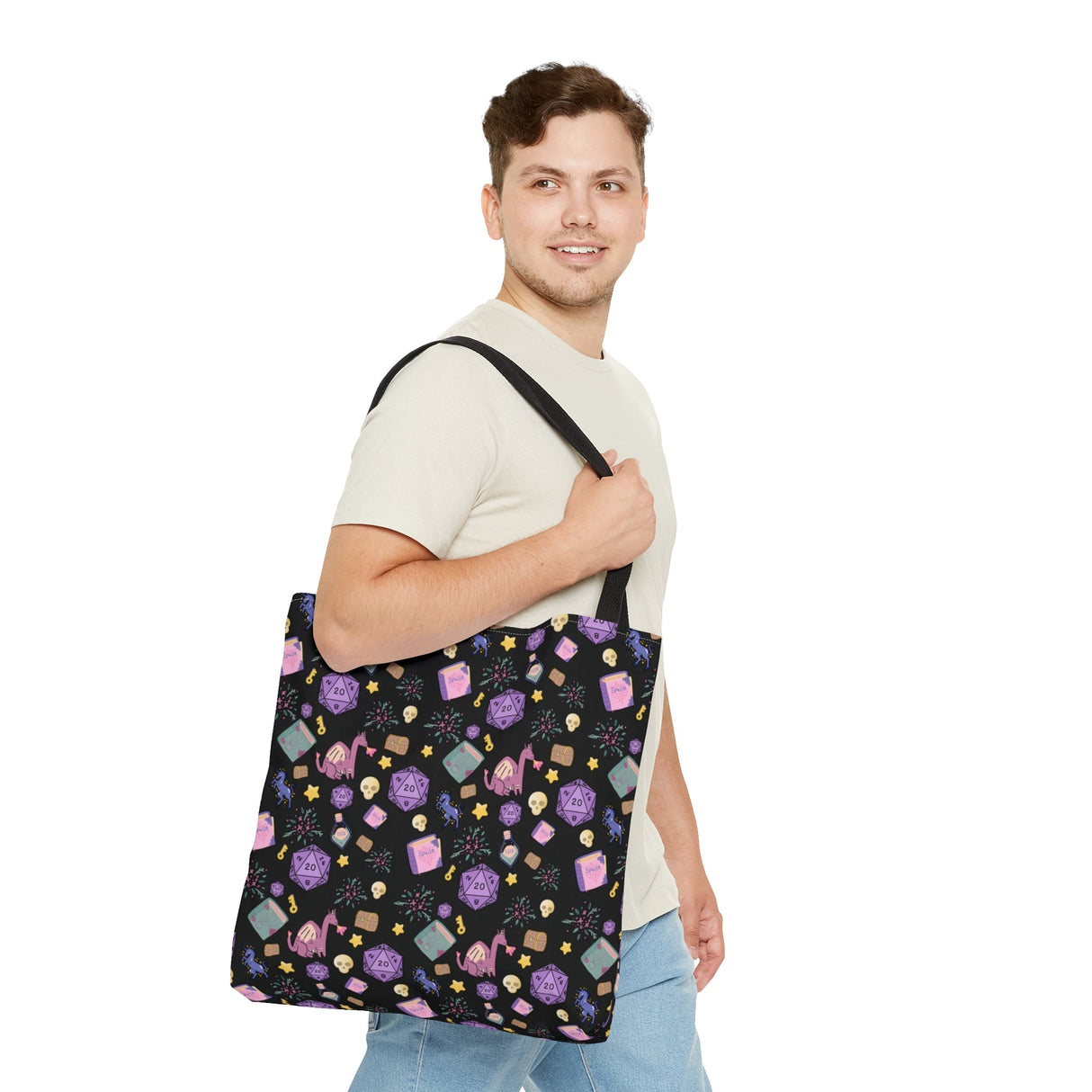 Fantasy Forever Tote Bag - Black - Arcane Imports