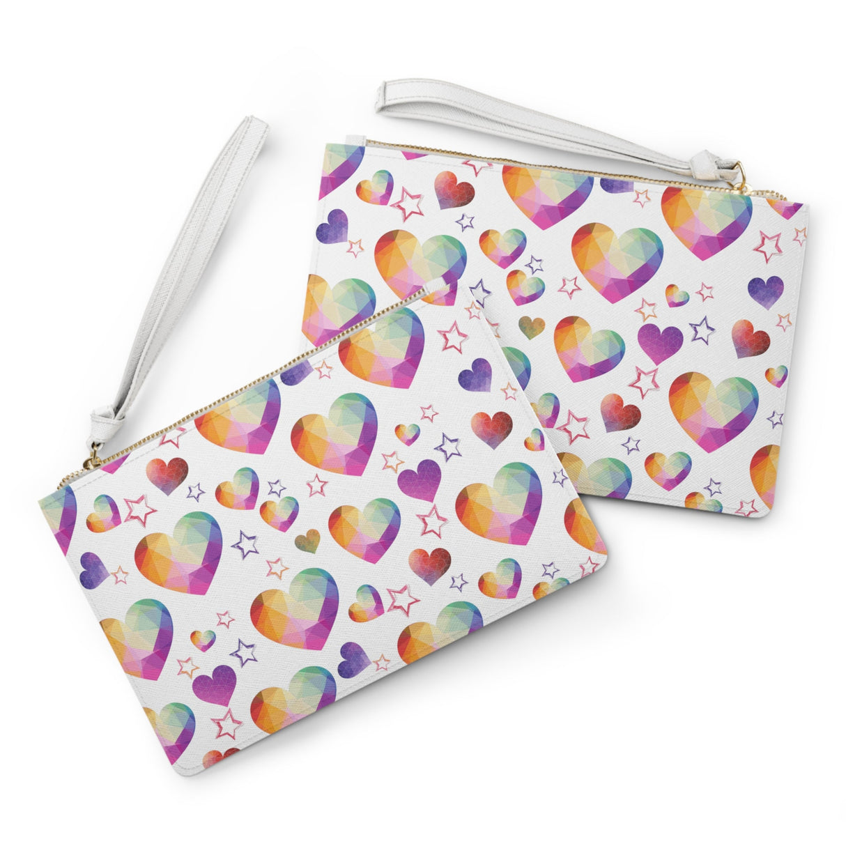 Heartstone Vegan Leather Clutch Bag - Arcane Imports