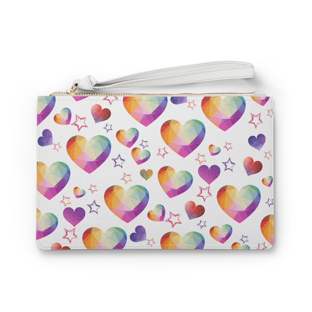 Heartstone Vegan Leather Clutch Bag - Arcane Imports