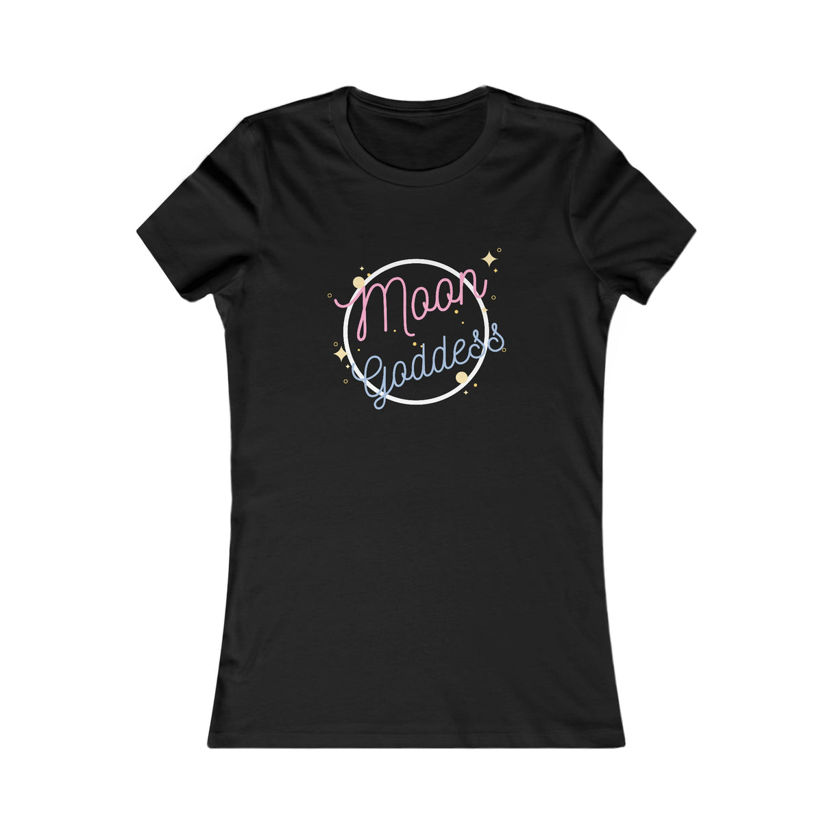 Moon Goddess Sparkle Women's Tee - Arcane Imports