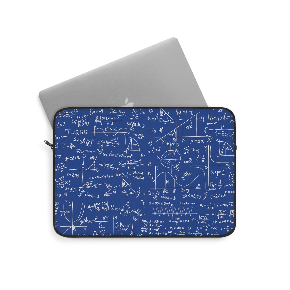 Numerical Incantations Laptop Case - Navy Blue - Arcane Imports