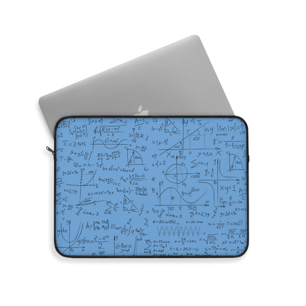 Numerical Incantations Laptop Case - Sky Blue - Arcane Imports