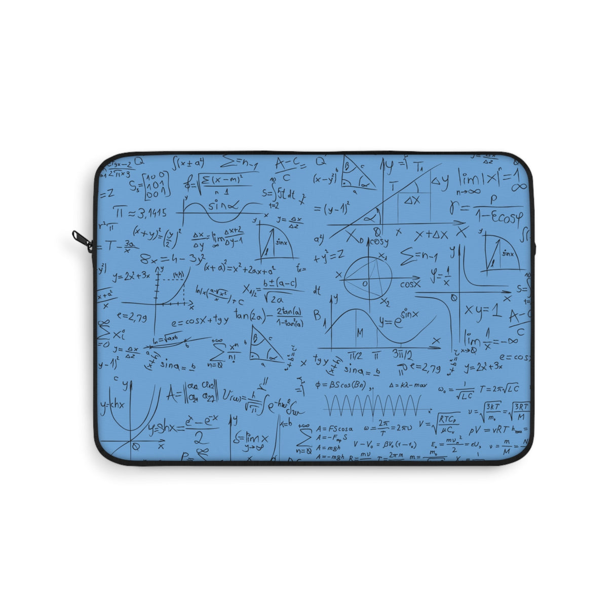 Numerical Incantations Laptop Case - Sky Blue - Arcane Imports