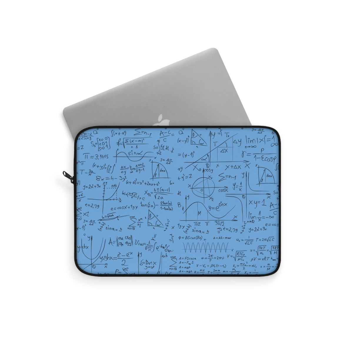 Numerical Incantations Laptop Case - Sky Blue - Arcane Imports