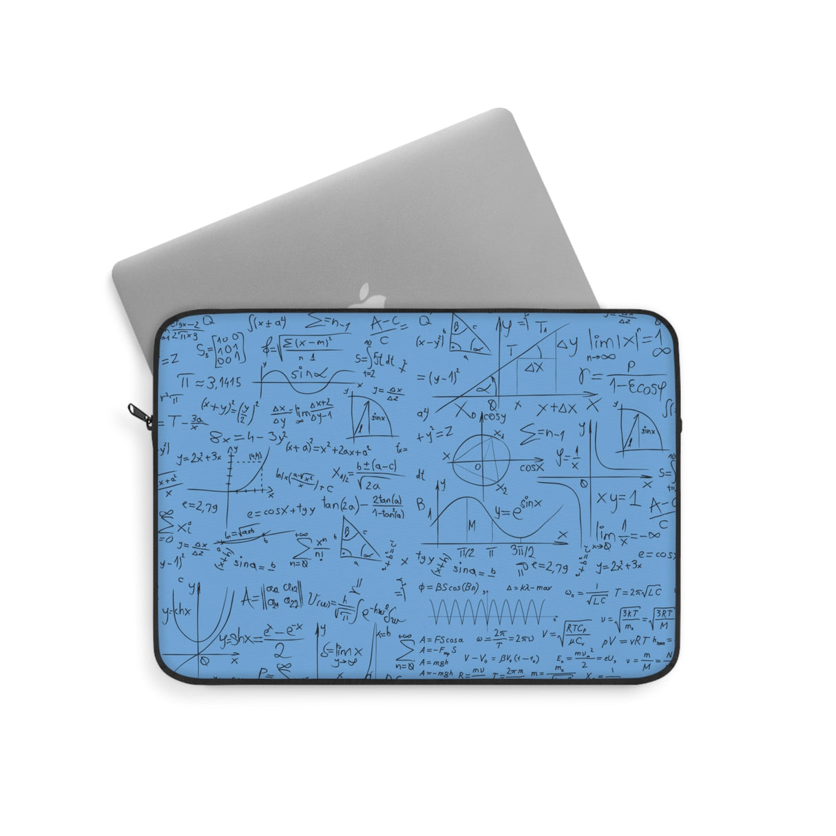 Numerical Incantations Laptop Case - Sky Blue - Arcane Imports