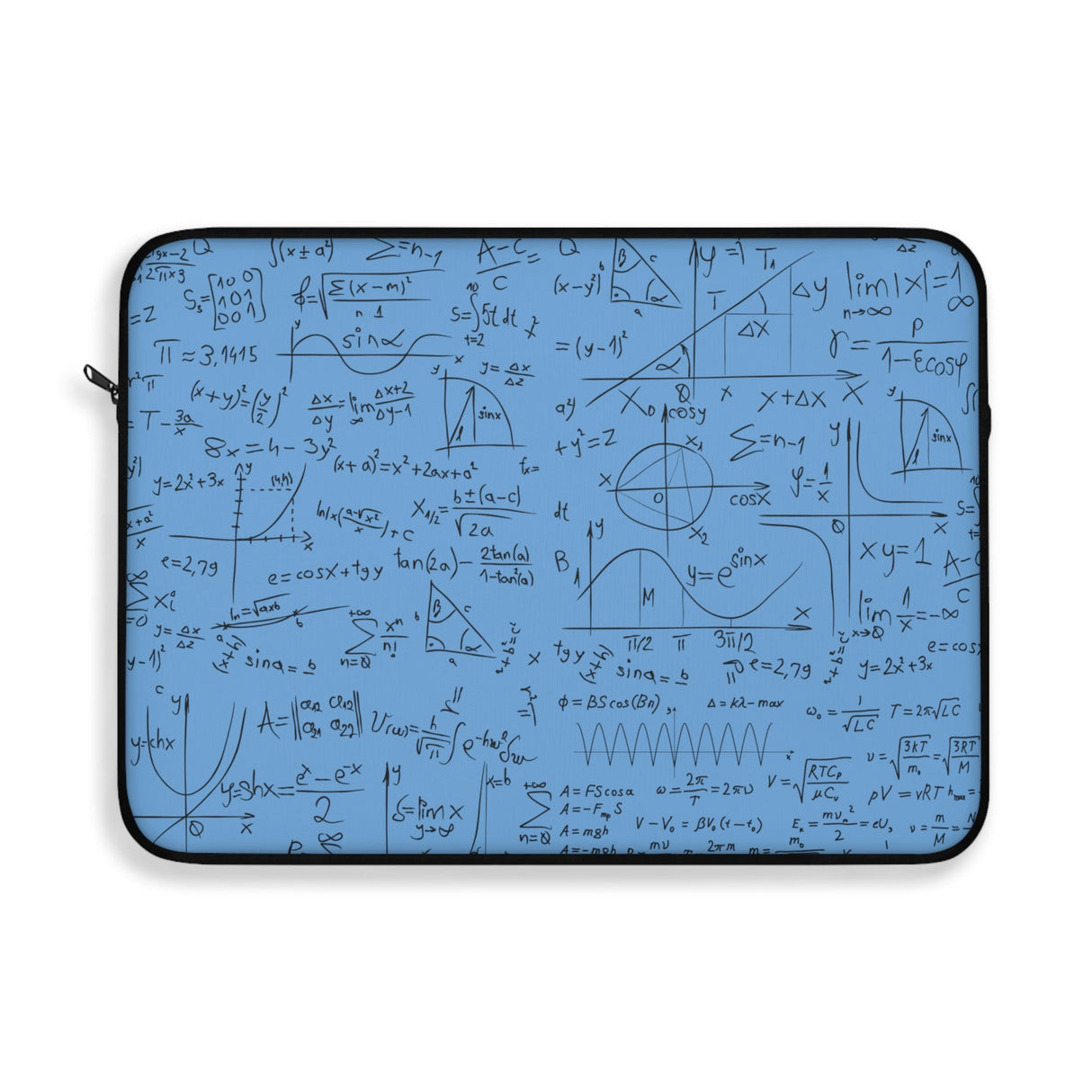 Numerical Incantations Laptop Case - Sky Blue - Arcane Imports