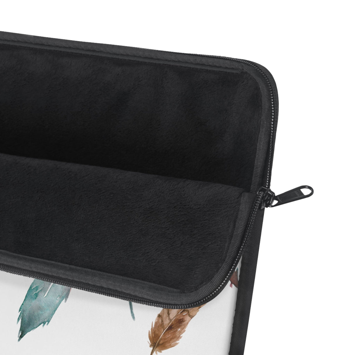 Sorceress' Wing Watercolor Feather Laptop Sleeve - Arcane Imports