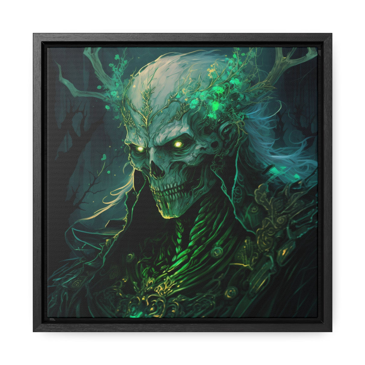 Sword & Sorrow: The Lamenting Monarch - Gallery Canvas Wrap - Arcane Imports