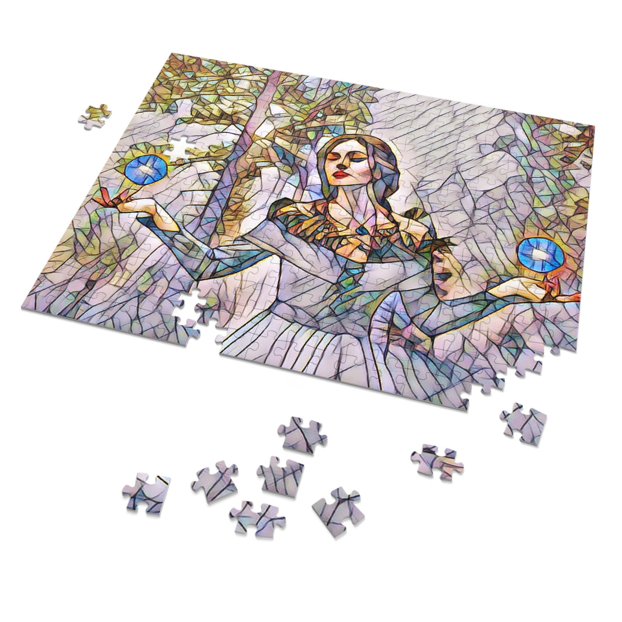 The Sorceress' Enigma Jigsaw Puzzle (252 Piece) - Arcane Imports