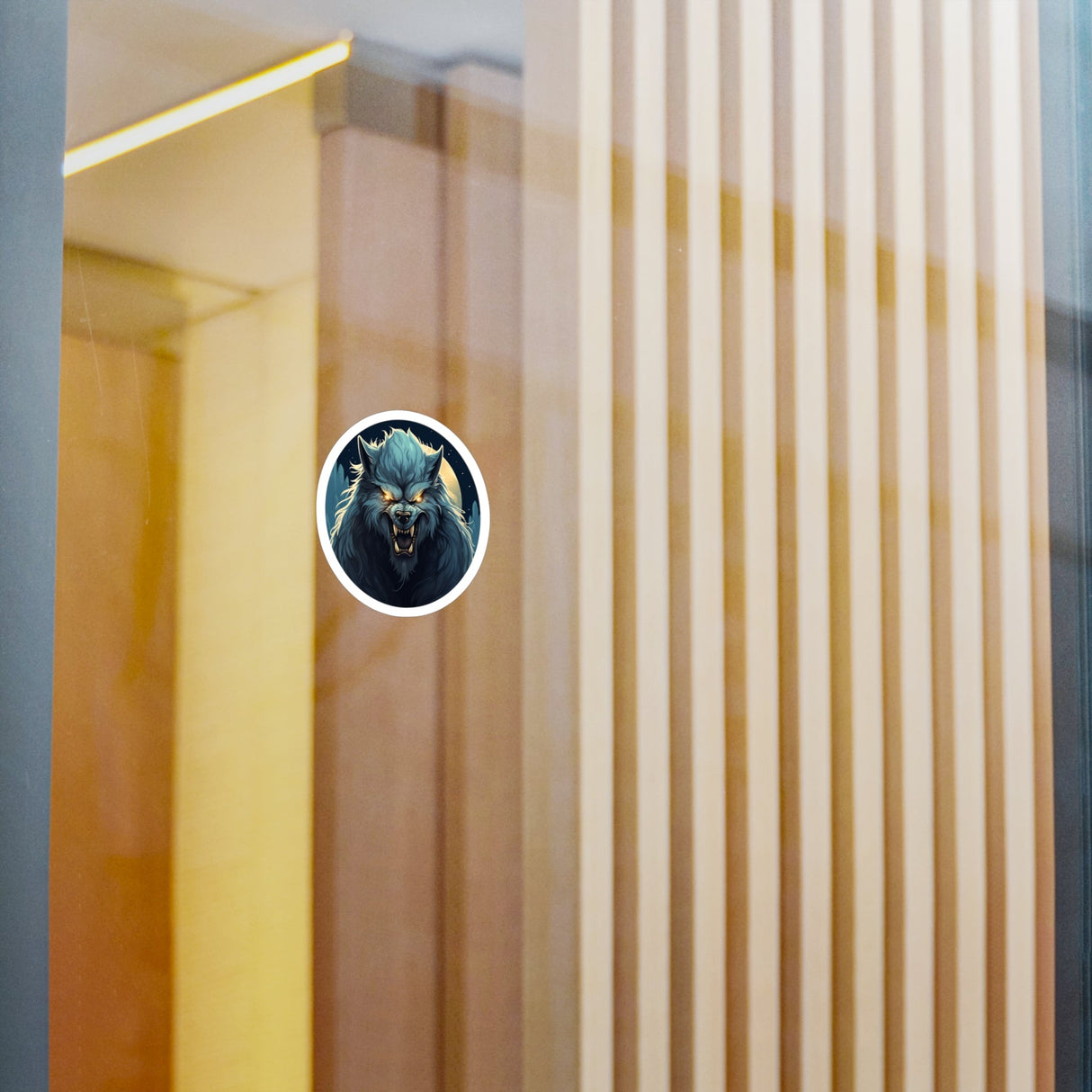 Werewolf Vinyl Decal - Full Moon - Arcane Imports