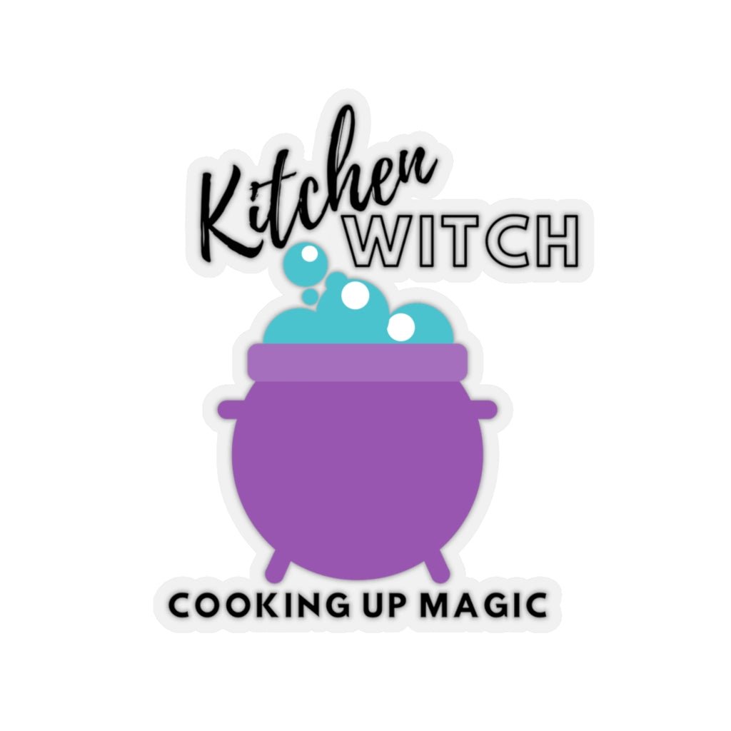 Cooking up Magic l Kitchen Witch Sticker - Arcane Imports