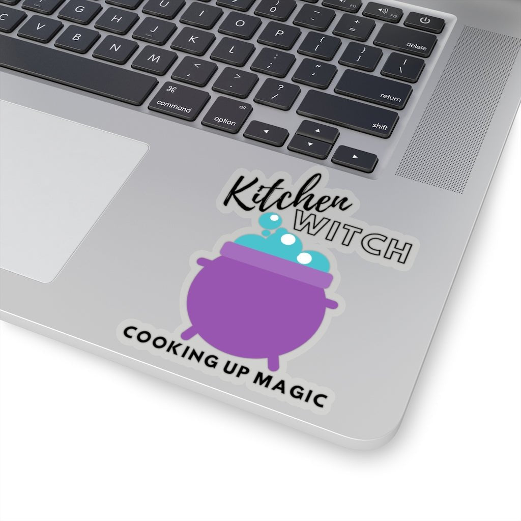 Cooking up Magic l Kitchen Witch Sticker - Arcane Imports