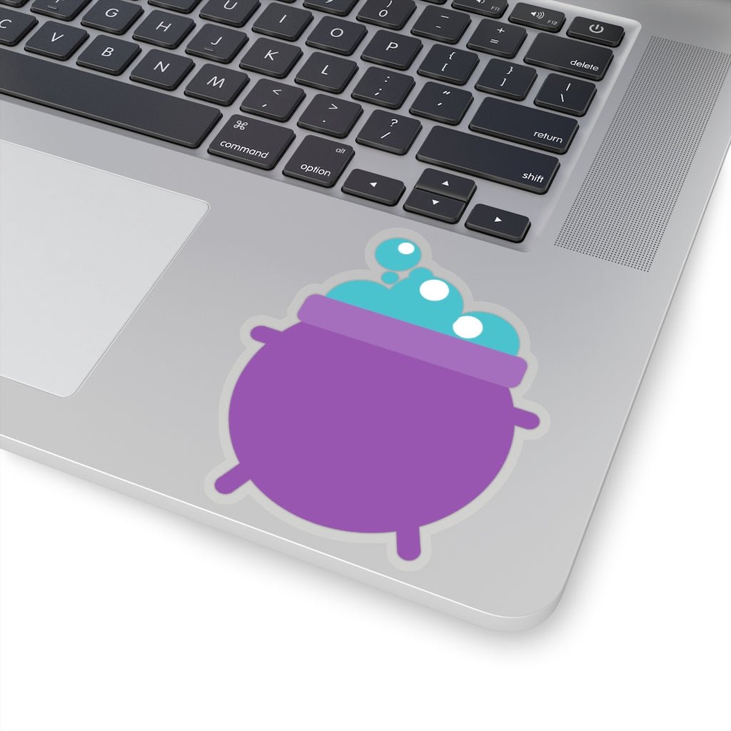 Purple Magic Cauldron Sticker - Arcane Imports