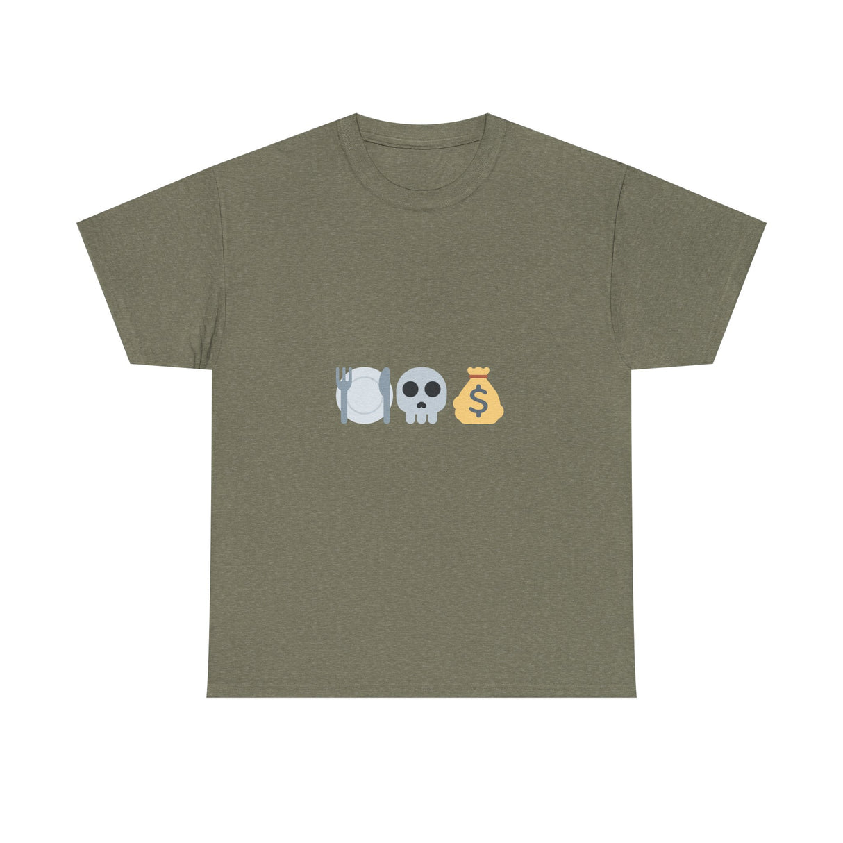 "Eat The Rich" – A Balanced Diet Unisex Heavy Cotton Tee