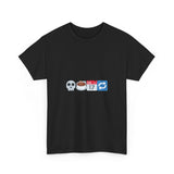 "Dead Inside But Caffeinated" Unisex Heavy Cotton Tee