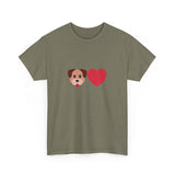 Dog Love Unisex Heavy Cotton Tee
