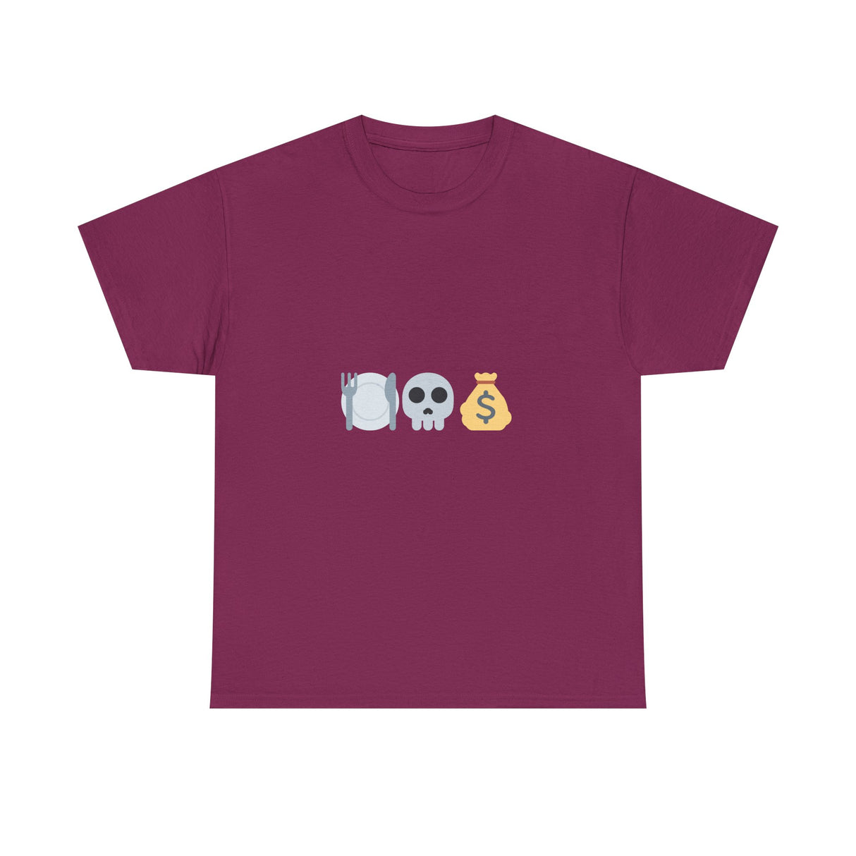 "Eat The Rich" – A Balanced Diet Unisex Heavy Cotton Tee