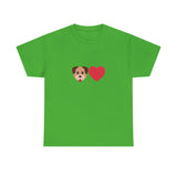 Dog Love Unisex Heavy Cotton Tee