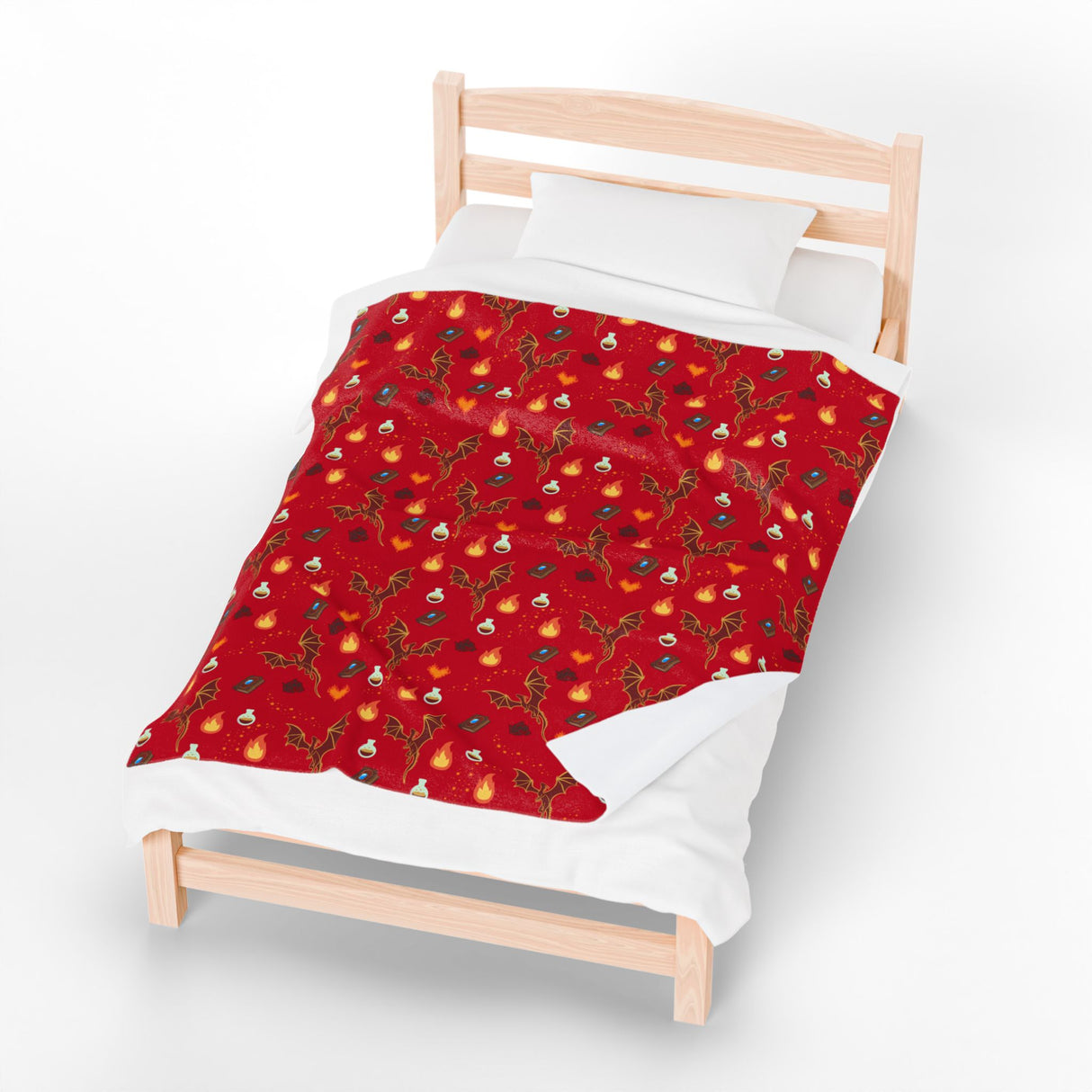 Dragon Queen’s Spellbound Throw Blanket