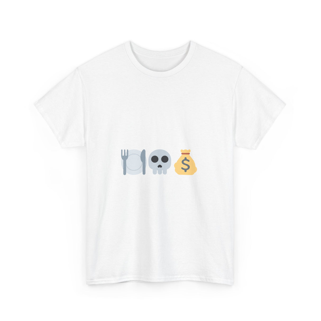 "Eat The Rich" – A Balanced Diet Unisex Heavy Cotton Tee