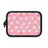 Pink Ghost Laptop Sleeve
