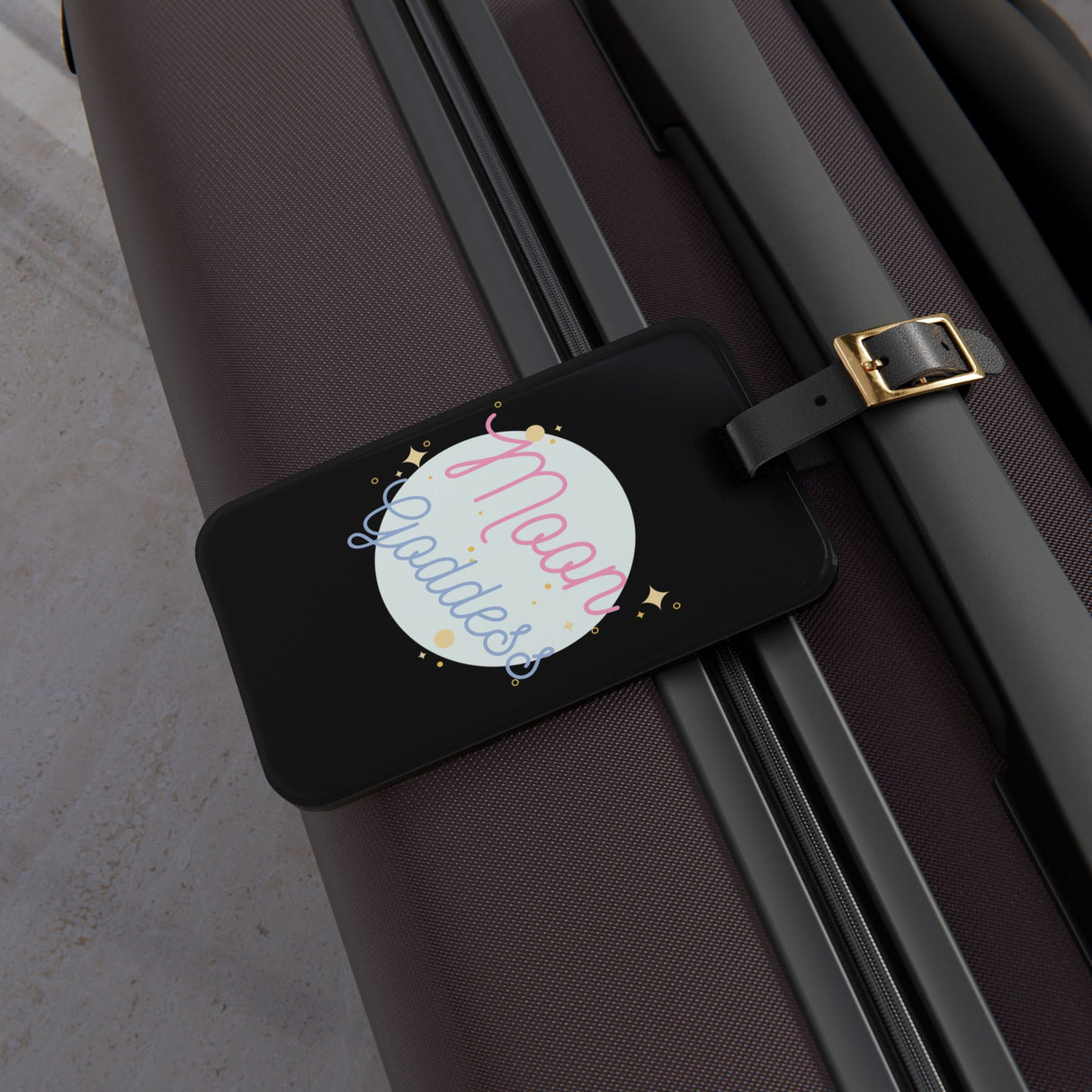 Moon Goddess Luggage Tag